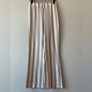 NWT! Knot Sisters Striped Wide Leg Pants
